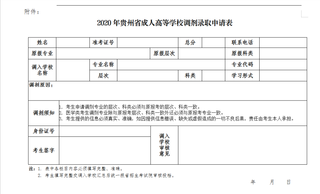 2020年贵州成考招生录取结果可以查询了