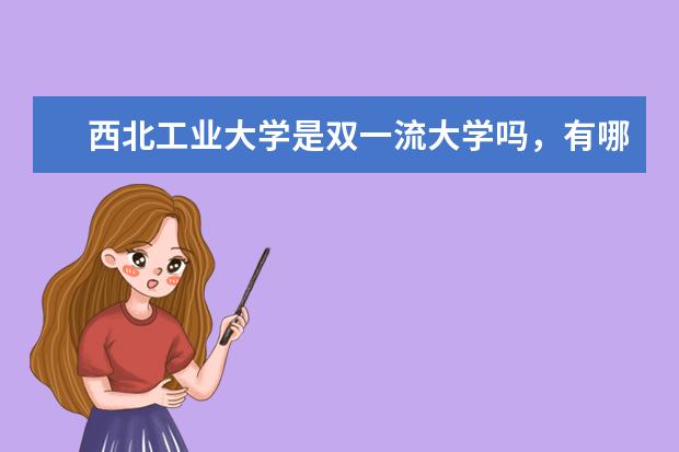 西北工业大学是双一流大学吗，有哪些双一流学科？