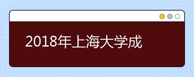 2018年上海大学成人高考准考证领取通知