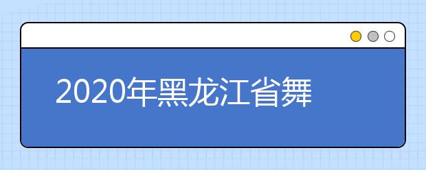 2020年黑龙江省舞蹈学类统考时间及考点