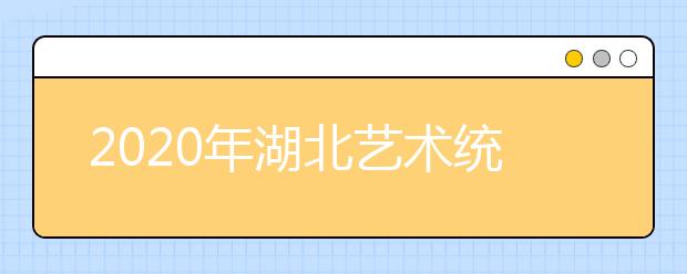 2020年湖北艺术统考合格分数线