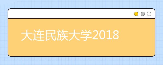 大连民族大学2018年美术类本科专业录取分数线