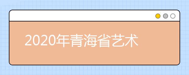 2020年青海省艺术类专业校考相关事宜