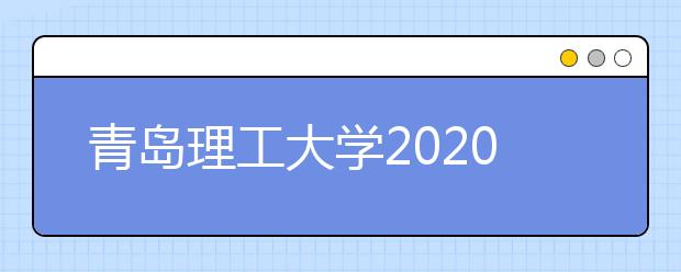 青岛理工大学2020年普通高等教育招生章程