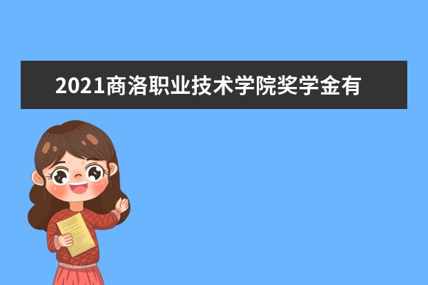 2021商洛职业技术学院奖学金有哪些 奖学金一般多少钱?