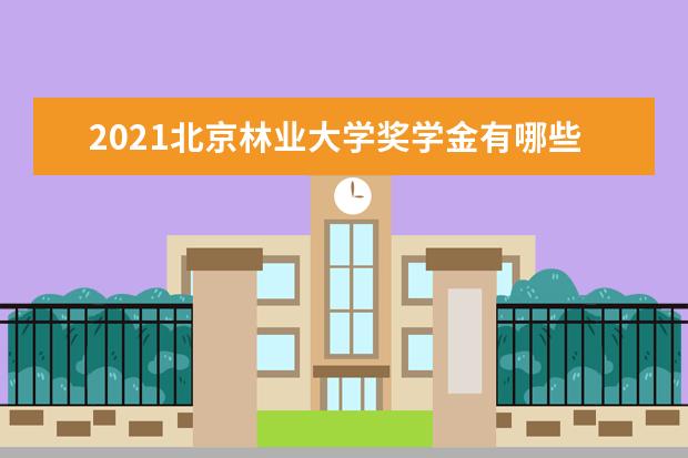 2021北京林业大学奖学金有哪些 奖学金一般多少钱?