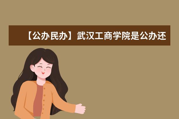 【公办民办】武汉工商学院是公办还是民办大学？