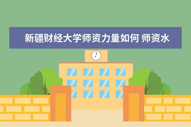 新疆财经大学师资力量如何 师资水平怎么样