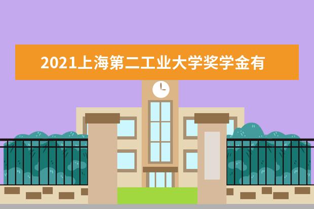 2021上海第二工业大学奖学金有哪些 奖学金一般多少钱?