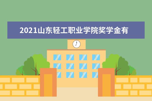 2021山东轻工职业学院奖学金有哪些 奖学金一般多少钱?