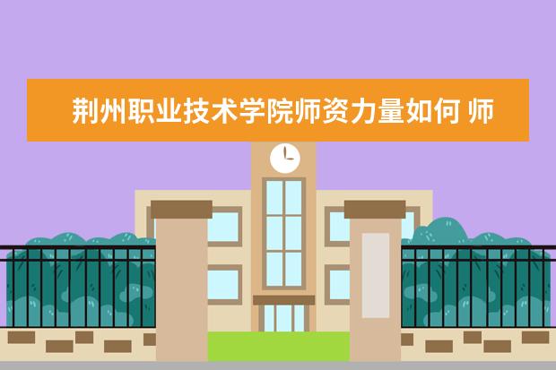 荆州职业技术学院师资力量如何 师资水平怎么样