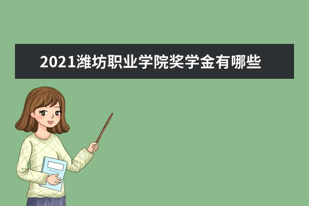 2021潍坊职业学院奖学金有哪些 奖学金一般多少钱?