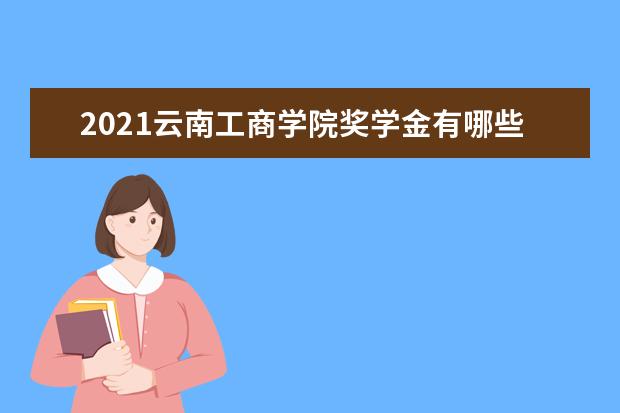 2021云南工商学院奖学金有哪些 奖学金一般多少钱?