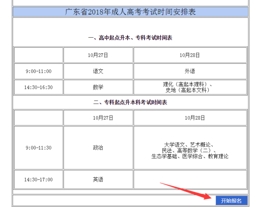 2020年成考网上报名具体操作流程