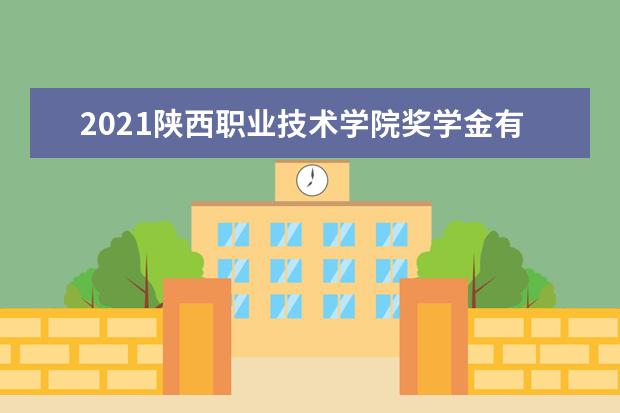 2021陕西职业技术学院奖学金有哪些 奖学金一般多少钱?