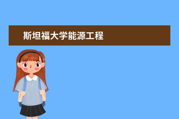 斯坦福大学能源工程