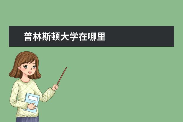 普林斯顿大学在哪里