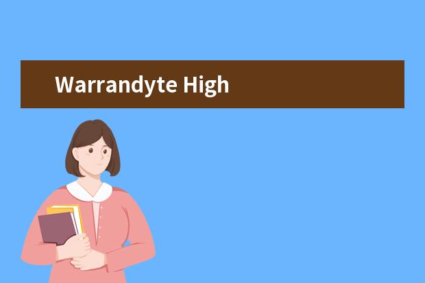 Warrandyte High School怎么样 校园生活