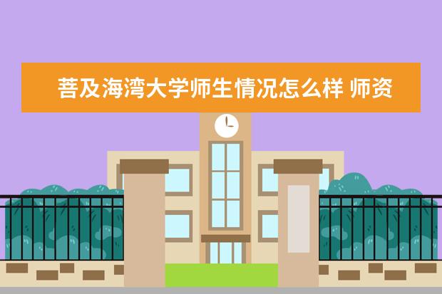 菩及海湾大学师生情况怎么样 师资力量如何