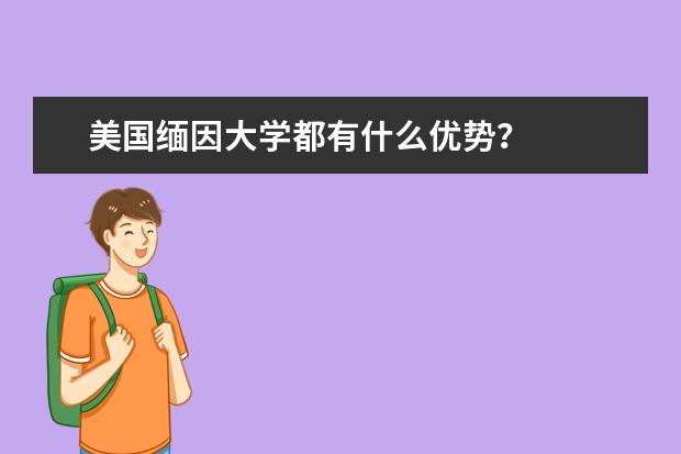 美国缅因大学都有什么优势？