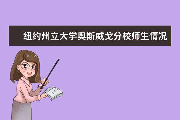 纽约州立大学奥斯威戈分校师生情况怎么样 师资力量如何