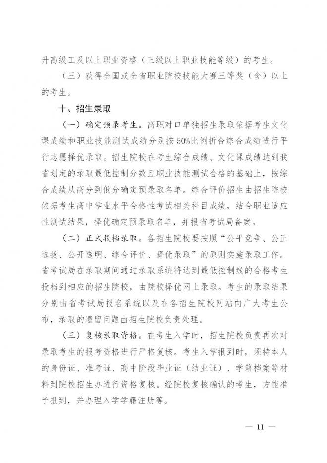 2022年海南高职分类招生考试报名公告