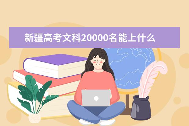 新疆高考文科20000名能上什么大学