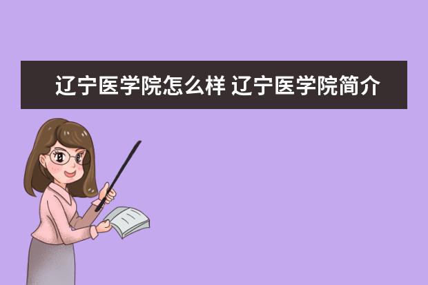 辽宁医学院怎么样 辽宁医学院简介