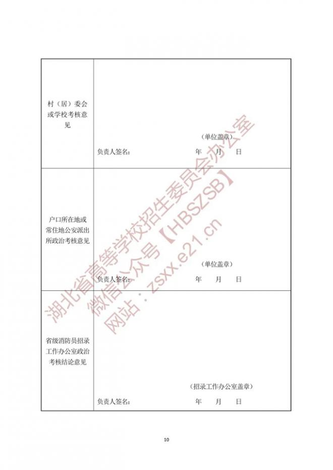 湖北关于做好2022年中国消防救援学院在我省招收青年学生工作的通知